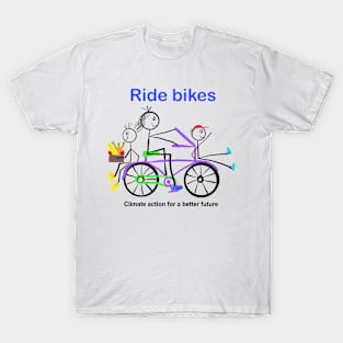 Rides Bikes T-Shirt